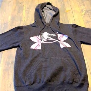 UNDER ARMOR BASEBALL HOODIE